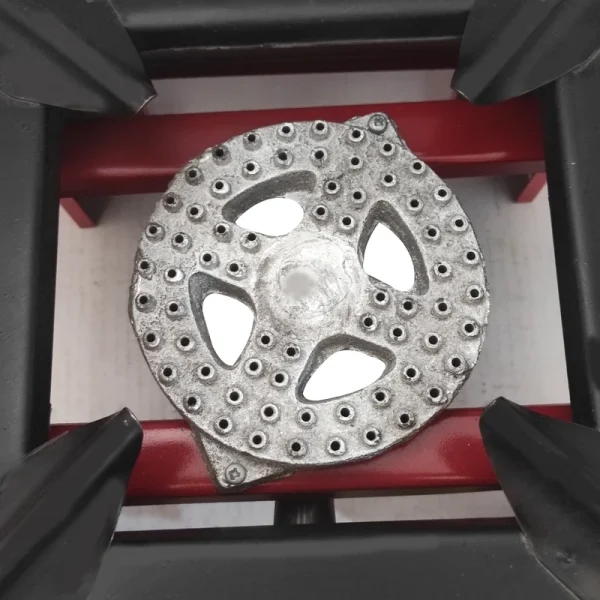 اجاق گاز تک شعله میثم گاز رویه چدنی 30 در 30 شیر استاندارد