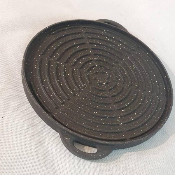 صفحه گریل چدنی گرد سناتور قطر 30 سانت